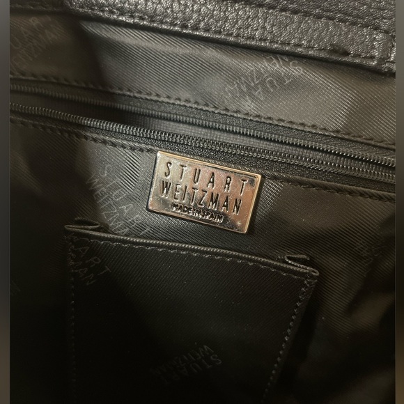 Stuart Weitzman silver studded purse - Picture 3 of 6